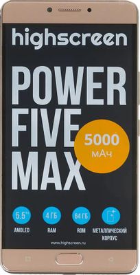 Highscreen Power Five Max 2 Аккумулятор Купить