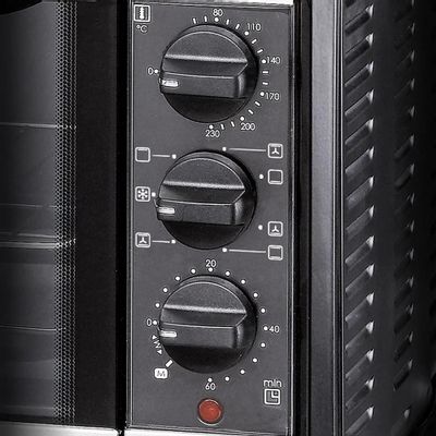 Мини-печь ROMMELSBACHER BG 1055/E, черный – купить в Ситилинк | 1877421