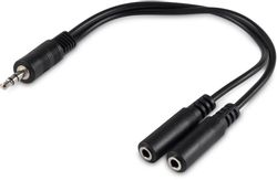 Изображение товара Адаптер аудио Buro BU-2XJACK-JACK, 2xJack 3.5 (f) - Jack 3.5 (m), 0.2м, черный Изображение товара Адаптер аудио Buro BU-2XJACK-JACK, 2xJack 3.5 (f) - Jack 3.5 (m), 0.2м, черный