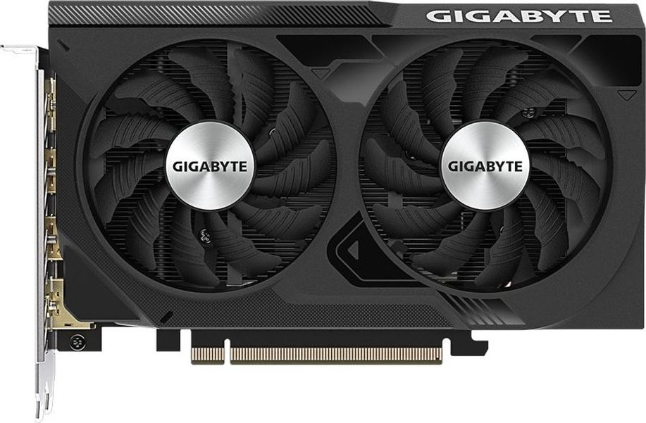 Видеокарта GIGABYTE NVIDIA  GeForce RTX 4060 GV-N4060WF2OC-8GD 8ГБ Windforce, GDDR6, OC,  Ret