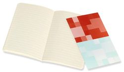 Блокнот Moleskine Volant, 80стр, в линейку, мягкая обложка, оранжевый