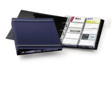 Визитница Durable Visifix 2388-07 A4 переносная, для 400 визиток, темно ...