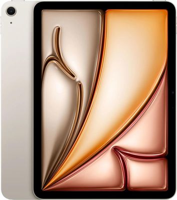 11" Планшет Apple iPad Air 2024 11" Wi-Fi A2902 8/256 GB M2 Wi-Fi, 2360 x 1640, iOS, сияющая звезда [muwj3zp/a]