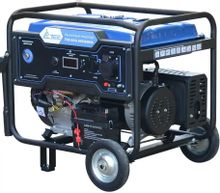 Изображение товара Бензиновый генератор ТСС SGG 5000EHNA 5.5кВт 220/12 В на колёсах с АКБ
