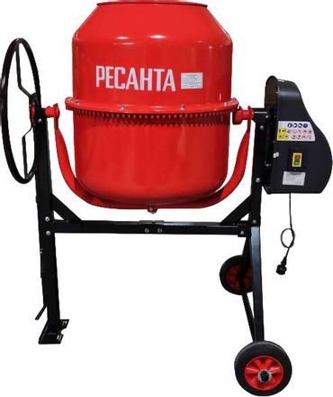 Бетономешалка Ресанта БМ-230Ч,  230л,  1000Вт [74/1/38]