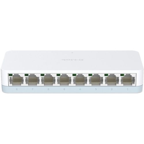 Коммутатор D-Link DES-1008C/C1A, неуправляемый, 8 RJ-45, 10/100 Мбит/с