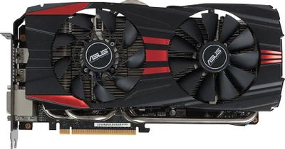 Видеокарта ASUS NVIDIA  GeForce GTX 780 3ГБ GDDR5, OC,  Ret [gtx780-dc2oc-3gd5]