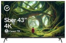 Изображение товара Телевизор SBER 43" SDX-43U5500DBA 4K Smart ТВ Изображение товара Телевизор SBER 43" SDX-43U5500DBA 4K Smart ТВ