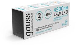Светильник GAUSS Ultracompact 143426245 45Вт 4000К белый