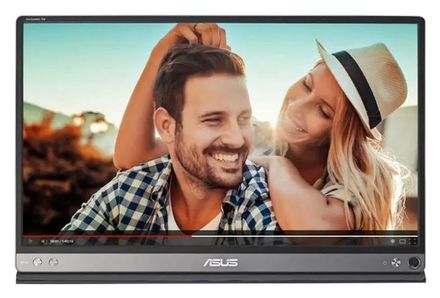 15.6" Монитор ASUS ZenScreen MB16AP,  1920x1080,  IPS,  темно-серый [90lm0381-b02170]
