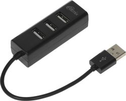 Хаб (разветвитель) Ritmix CR-2402, черный