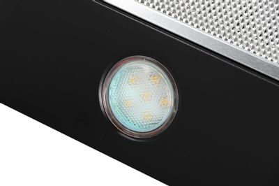 Встраиваемая вытяжка Gorenje BHP62CLB, управление кнопочное, антрацит ...