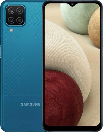 Смартфон Samsung Galaxy A12 32Gb, SM-A125F, синий