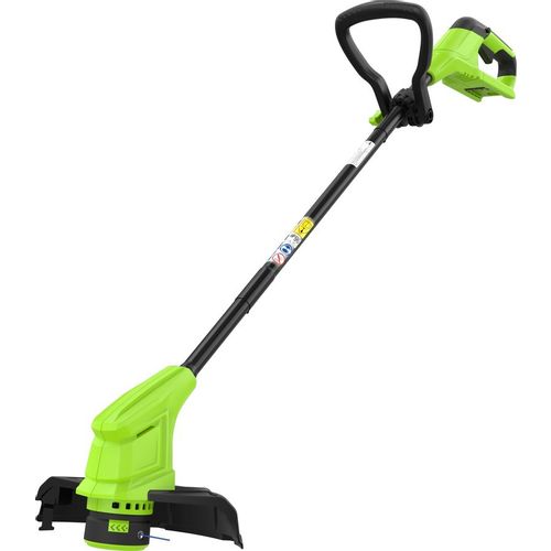 Триммер электрический GREENWORKS G24LT25K2, аккумуляторный, 24В, 2Ач, с ЗУ [2107207sa]
