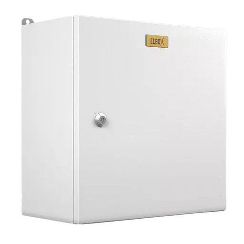 Шкаф электротехнический ELBOX EMW-500.500.210-1-IP66, одностворчатый, настенный, 500х500х210 мм