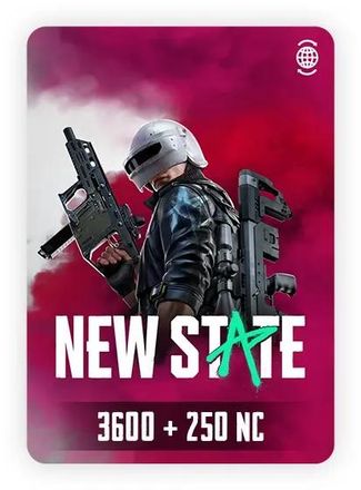 Пополнение игровой валюты NEW STATE MOBILE 3600+250 NC, регион: Россия, Весь мир