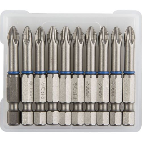 Набор бит и сверл Зубр 26011-2-50-10, HEX (шестигранный), 10шт