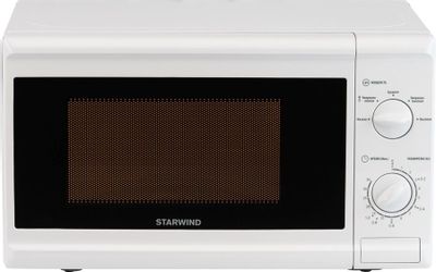 Микроволновая Печь StarWind SWM5920, 700Вт, 20л, Белый(Плохая.