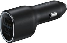 Изображение товара Автомобильное зарядное устройство Samsung EP-L4020,  USB-A,  USB-C, 25Вт, 3A, черный [ep-l4020nbegeu]