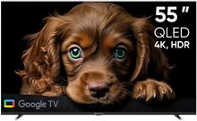 Изображение товара 55 Телевизор TOPDEVICE QLED 4K Ultra HD Google TV Smart, Черный