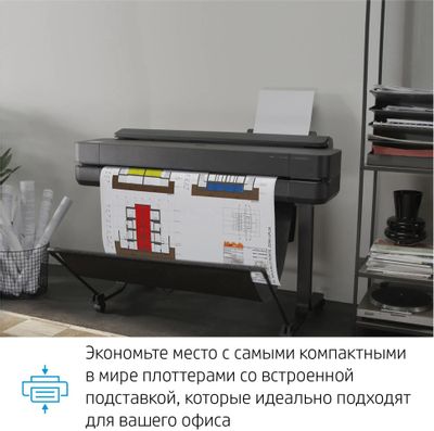 Плоттер HP Designjet T650, 36" [5hb10a] – купить в Ситилинк | 1411877