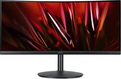 34" Монитор Acer Nitro EI342CKRPbmiippx,  3440x1440,  VA,  144Гц,  2хHDMI,  1хDP,  изогнутый, черный [um.ce2ee.p01]