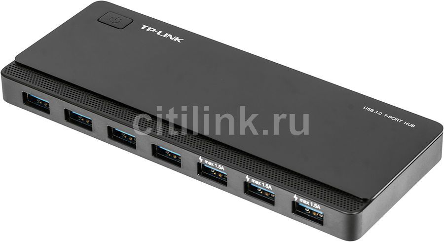 Хаб (разветвитель) TP-LINK UH700, черный – купить в Ситилинк | 331599