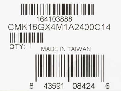 Cmk16gx4m1a2400c14 top