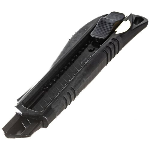 Нож HANSKONNER HK1076-08-02, 18мм, 1шт, черный — цена и наличие Нож HANSKONNER HK1076-08-02, 18мм, 1шт, черный