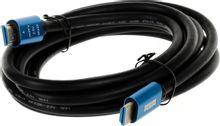 Изображение товара Кабель HDMI PREMIER 11242 ver 2.0 3 м позолоченные контакты черный