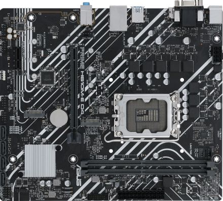 Материнская плата ASUS PRIME H610M-E D4-CSM, Socket LGA 1700, Intel H610, mATX, Ret