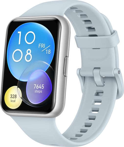 Смарт-часы Huawei Watch Fit 2 Yoda-B09S,  1.74",  серо-голубой / серо-голубой [55028918]
