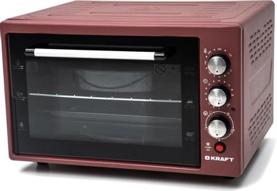 Мини-печь KRAFT KF-MO 3804 KR, красный – купить в Ситилинк | 1808222