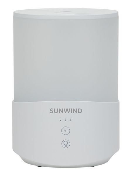 Увлажнитель воздуха ультразвуковой SunWind SUH1012,  2.5л,  белый