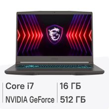 Изображение товара Игровой ноутбук MSI Thin 15 B13VF-3402XRU 15.6 IPS i7 RTX 4060 SSD