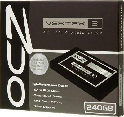 SSD OCZ Vertex 3 VTX3 25SAT3 240G 240 2.5
