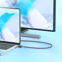 Кабель Hoco US08, HDMI (m) (прямой) - HDMI (m) (прямой), черный