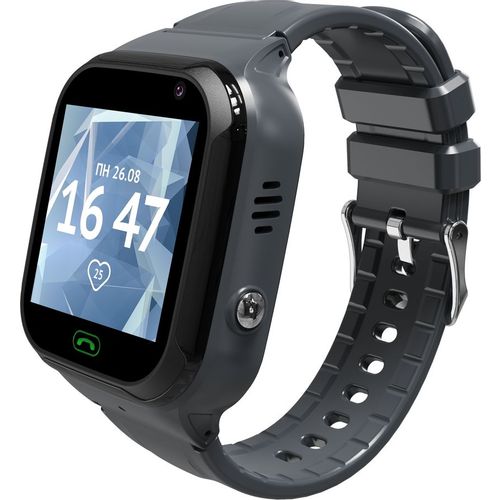 Смарт-часы Кнопка Жизни Aimoto Omega 4G, 42мм, 1.44", с SIM, черный