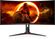 Изображение товара 34" Монитор AOC Gaming CU34G2XP/BK,  3440x1440,  VA,  180Гц,  2хHDMI,  изогнутый, черный/красный [cu34g2xp/bk/01]