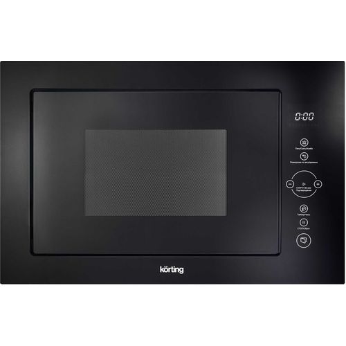 Встраиваемая микроволновая печь Korting KMI825TGN, 25л, 900Вт, черный [1037]