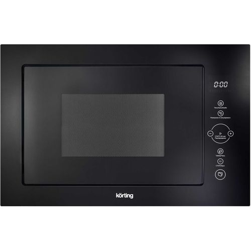 Встраиваемая микроволновая печь Korting KMI825TGN, 25л, 900Вт, черный [1037]