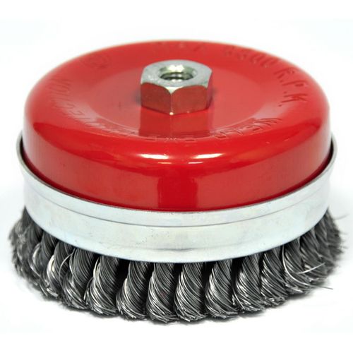 Щетка дисковая Elitech 1820.075600, по металлу, 125мм, 14мм