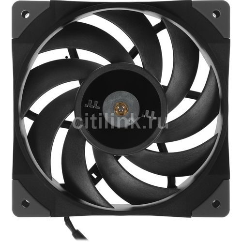 Вентилятор Thermaltake Toughfan 12 120мм, 4-pin, 2000об/мин, 19.2 - 22.3 дБ, черный, Ret [cl-f117-pl12bl-a]