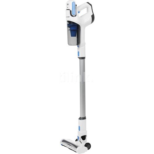Вертикальный пылесос COOLFORT CF-3006, 130Вт, белый/голубой