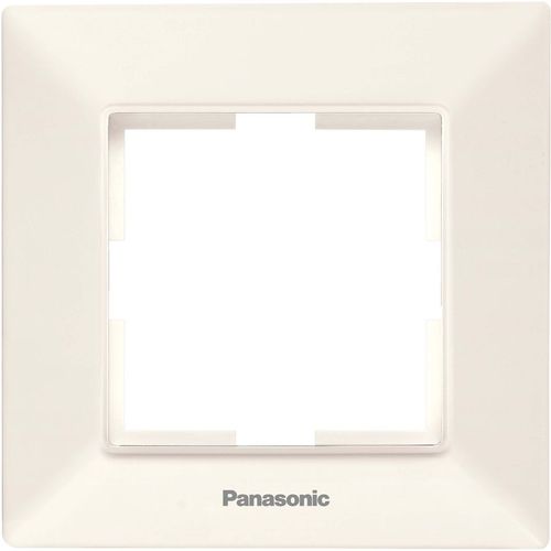 Рамка Panasonic (WNTF08012BG-RU) декоративная 1шт пластик бежевый