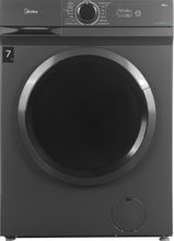 Стиральная машина узкая Midea MF100W70/S-RU, с фронтальной загрузкой ...