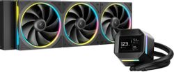 Система водяного охлаждения DeepCool LM360, LCD, 4-pin, ARGB, черный