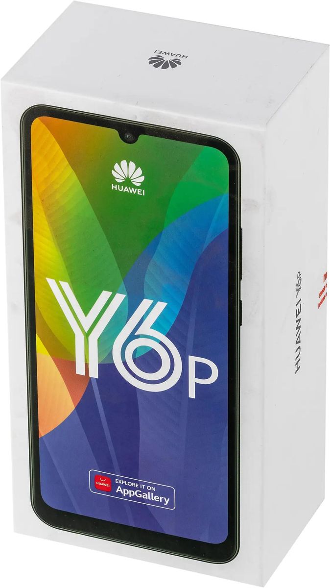 Характеристики Смартфон Huawei Y6P 64Gb, черный (1380404) смотреть в  СИТИЛИНК