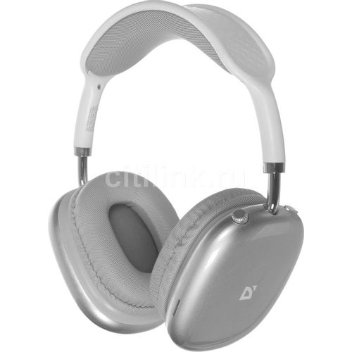 Гарнитура Defender FreeMotion B645, для телефона, накладные, Bluetooth, серый [63646]