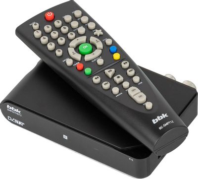 Ресивер DVB-T2 BBK SMP027HDT2, черный – купить в Ситилинк | 1421312